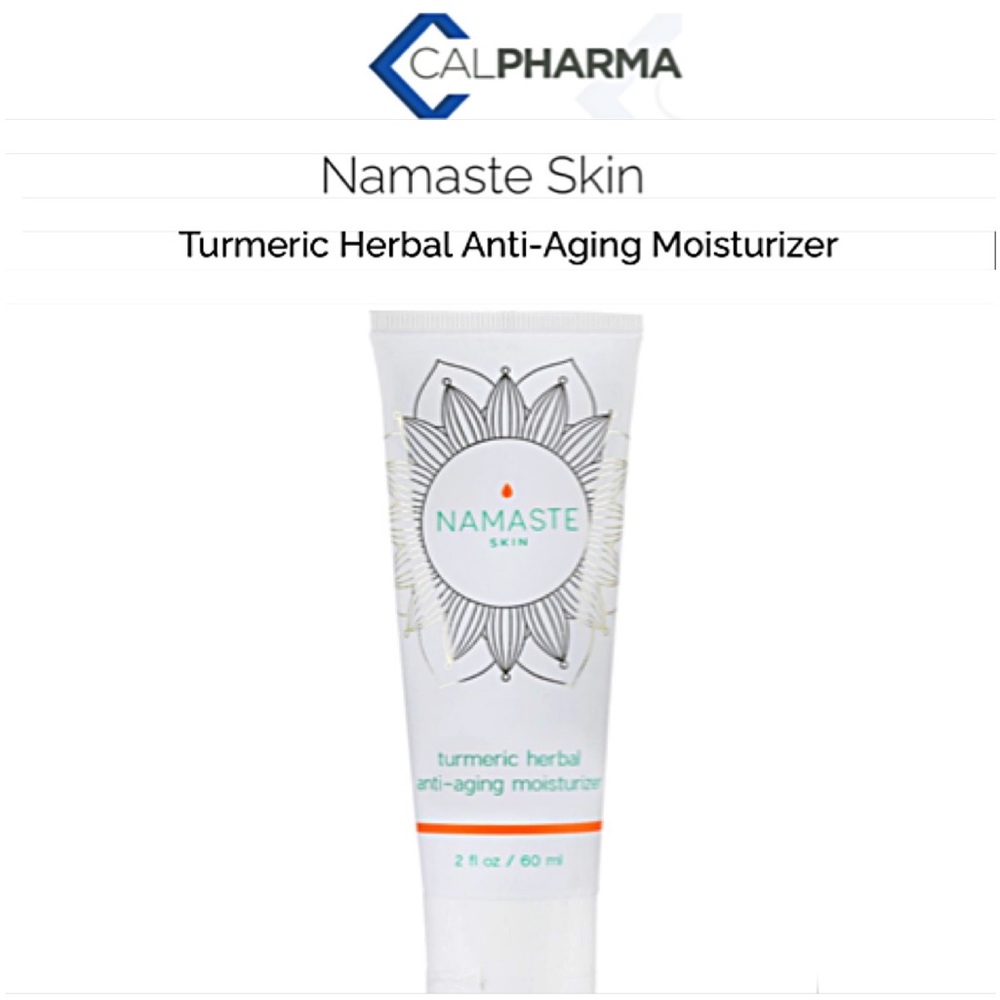 Moisturizer Herbal Turmeric Namaste Skincare Anti Aging